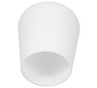 Lurrose Abat-jour en Verre Cylindrique de Remplacement, Diamètre Standard, Transparent, pour Lampe à Suspendre et Bureau, Accessoire D’éclairage Intérieur, pour Salon, Chambre, Couloir,