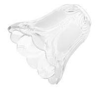 Lurrose Abat-Jour en Verre Dépoli Suspendre E27 Diamètre 42 CM Diffuseur de Lumière Décoratif pour Lustre et Lampe Cache-Abat-Jour de Remplacement Polyvalent Adapté Salon et