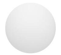 Lurrose Abat-jour Globe en Polyéthylène Blanc 15 Cm Diamètre, Fixation 6 Cm, Abat-jour Suspendu Résistant et Étanche pour Lampe de Salon, Remplacement du Couvercle de Lampe, Éclairage