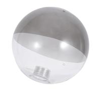 Lurrose Abat-jour Sphérique en Verre Fumé 150 Mm, Petit Abat-jour de Remplacement Compatible Ampoules 2-2,2 Cm, Cache Ampoule pour Salon et Chambre, Abat-jour Globe Lumineux