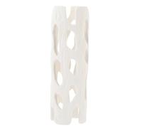 Lurrose Abri Poissons Céramique Solide Grotte Reproduction Grand Taille Décor Aquarium Eau Douce et Marine Habitat pour Poissons Labyrinthe Bottom Dwellers