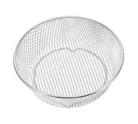 Lurrose Accessoire Barbecue Acier Inoxydable Skewers Ronds Suspendus pour Air Fryer et Four Électrique Panier Brochette Résistant et Facile à Nettoyer