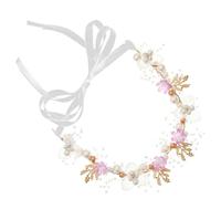 Lurrose Accessoires de Coiffure de Mariée Chic en Alliage avec Perles Artificielles et, Serrage-tête Décoratif Unique pour Mariage ou Fête Nouvel An