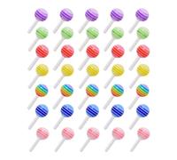 Lurrose Accessoires Décoration Ongles Résine 50 Pièces Formes Bonbons 3D DIY Nail Art Utilisation Salon et Maison Couleur Aléatoire