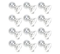 Lurrose Accessoires Élégants en Alliage Perles Imitation 20 Épingles à Cheveux Spirale Légères et Robustes Lot de 20 Pièces pour Coiffures de Mariée et Tresses