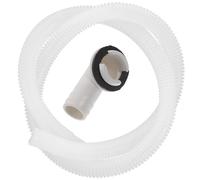 Lurrose Accessoires pour Climatiseurs avec Tuyau D'évacuation en Pvc 1 Mètre, Connecteur 20 Mm, Léger et Facile à Installer pour Climatiseur Fenêtre et Split