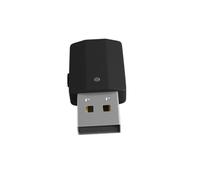 Lurrose Adaptateur Audio USB sans Fil Bt600 Récepteur et Émetteur sans Fil 5.0 Portable Indicateur LED en Plastique et Métal pour Casque et Enceinte