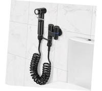 Lurrose Adaptateur Bidet Toilette avec Valve Diverter Voies Étanche Pulvérisateur à Main Compact et Économiseur Eau Accessoire Portable pour Salle de Bain Moderne