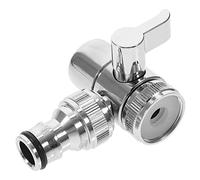 Lurrose Adaptateur de 1/2 Pouce vers 3/4 Pouce pour Machine à Laver Répartiteur d'Eau pour Tuyau d'Arrosage Compatible Éviers et Lave- Utilisation en Europe et