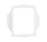 Lurrose Adaptateur pour Climatiseur Portable en Plastique Blanc, Raccord Flexible pour Tuyau D'évacuation, Pièce de Rechange Vacances Bureaux et Chambres