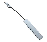 Lurrose Adaptateur USB pour Ordinateur Portable Connecteur USB Multiports avec Ports Supplémentaires pour Périphériques Informatiques