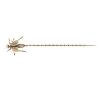 Lurrose Aiguille à Thé en Laiton Antique 1 Pièce Outil de Nettoyage pour Ustensiles de Thé Accessoire pour Traditionnel Nettoyeur D’approvisionnement Outil de Culture