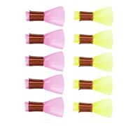Lurrose Anches Qualité Sonore en Plastique pour Suona Lot de 10 Accessoires Portables Couleur Aléatoire pour Musiciens Traditionnels