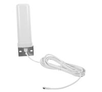 Lurrose Antenne Omnidirectionnelle 4G pour Intérieur et Extérieur Signal Renforcé Installation Facile Plastique Compacte Réseau 3G/4G Blanche