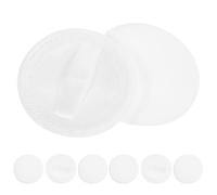 Lurrose applicateur de poudre 10pcs en coton blanc pour poudre de riz et poudre pressée, application douce et uniforme, format portable, sachet OPP, pour fond de teint et maquillage