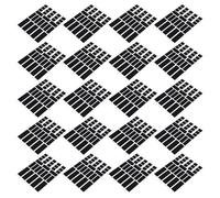 Lurrose Autocollants Antidérapants pour Souris Gaming 30 Pièces Noir Ultra-Fins Absorbants Transpiration Grip Souris Amélioré pour Bureau et Travail sans Fil Ergonomiques