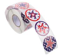 Lurrose Autocollants De Vote Politique Autocollant Rond Créatif Pour Décalcomanie De Corps Rond Pour Élection