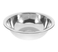 Lurrose Bac à Bain de Pieds en Acier Inoxydable 201 sans Aimant 32 Cm Bassine Multifonction pour Trempage Pieds et Lavage Visage Bol Métal Épais Seau Portable Usage Domestique