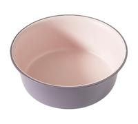 Lurrose Bac à Pied Grand Format en Plastique Épais Bain de Pieds Antidérapant pour Massage Réflexologie Bassin Polyvalent pour Usage Salon de Beauté et Domicile Couleur Rose Violet