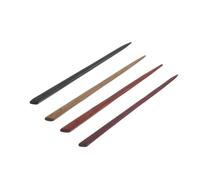 Lurrose Baguette à Cheveux en Bois de Santal Accessoire Coiffure Classique 4 Pièces Élégante et Minimaliste Surface Lisse pour Réduire la Casse pour Travail et Danse