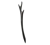 Lurrose Baguette à Cheveux en Bois pour Chignon et Tête Boule Style Chinois Authentique Accessoire Vintage pour Cheveux Longs