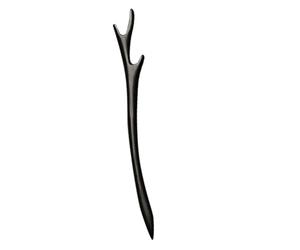 Lurrose Baguette à Cheveux en Bois pour Chignon et Tête Boule Style Chinois Authentique Accessoire Vintage pour Cheveux Longs