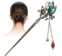 Lurrose Baguette Cheveux Vintage Avec Gland Épingle À Chignon Pour Femmes Et Filles Accessoire Coiffure Pour Chignon Mariage Fête Et Loisirs 15.00 Cm 1 Pièce