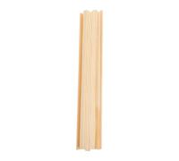 Lurrose Baguettes en Bois de Pin Triangulaires 10 X 30 Cm, Lot de 10 Moulures Décoratives pour Encadrement de Fenêtres et Moustiquaires, Accessoires DIY pour Décoration et Bricolage Bois