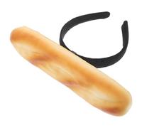 Lurrose Bandeau de Spa Créatif de Baguette Marron, Accessoire Cheveux Antidérapant Confortable pour Femmes, pour Lavage Visage et Fêtes