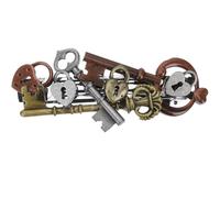 Lurrose Barrette à Cheveux Steampunk Rétro en Métal Brossé, Accessoire Coiffure Gothique Vintage pour Cosplay, Pince à Cheveux Cœur, pour Fêtes et Usage Quotidien