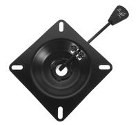 Lurrose Base de Chaise Pivotante en Fer Noir Réglable pour Chaise de Bureau Ergonomique Mécanisme de Commande D'inclinaison, pour Bureau ou Tabouret de Bar