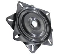 Lurrose Base Pivotante pour Chaise Rotation Silencieuse avec Roulement Robuste Mécanisme Pivotant pour Fauteuil Bureau Tabouret Bar Siège Bateau et Meuble