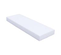 Lurrose Bloc de Mousse Rectangulaire Blanc 6 Pièces 30x15x2,5 Cm en Écume, Coupable et Enduit, pour Bricolage et Décoration de Gâteau DIY