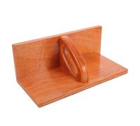 Lurrose Bloc Poussoir en Bois pour Massicot de Bureau - Poussoir de Sécurité Ergonomique pour Découpe Papier et Scrapbooking - Outil Manuel Solide pour Loisirs Créatifs et Bricolage