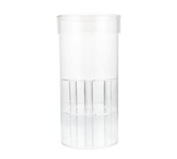 Lurrose Boîte à Fleurs Ronde en Acrylique Transparent 1 Pièce Ø7 CM Porte-Fleurs pour Conservation de Fleurs Fraîches Emballage Mariage Pot Décoratif pour Bouquet Support Floral