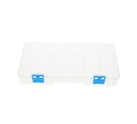 Lurrose Boîte à Outils en Plastique Organisateur de Petites Pièces Conteneur de Rangement Poignée Boîtier à Vis Électronique 1 Pièce