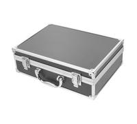 Lurrose Boîte à Outils Portable en Alliage D’Aluminium Petite Taille 29x20,5x9 Cm, Boîte de Transport Multifonction pour Rangement D’Accessoires, Valise Légère et Compacte pour Voyages