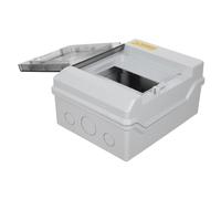 Lurrose Boîte de Distribution Extérieure Étanche avec Fenêtre Transparente Protection Antipoussière Compatible pour Centres Commerciaux et Stations Électriques Installation Facile