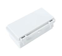 Lurrose Boîte de Jonction Électrique Étanche Abs Coffret Extérieur Résistant Aux Impacts avec Charnière Protection pour Projets Électroniques Plein Air