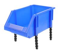Lurrose Boîte Organisateur de Stockage matériel boites de Stockage Outil Garage Boite Rangement Boite de Rangement Boite visserie Stockage de pièces bacs à écrous et boulons Plastique Blue