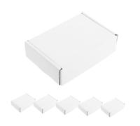 Lurrose Boîtes 6Pcs Boîtes En Carton Boîtes En Carton Boîtes Vides Boîtes D' Paper Boîtes D' Bolles D'Expédition Kraft Paper Boîtes De Diffusion