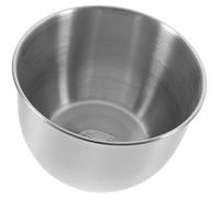 Lurrose Bol à Pâte en Acier Inoxydable 304 Bol Mélangeur Anti-éclaboussures Petit Format 19 Cm Solide pour Pâtisserie et Préparation Alimentaire Usage Maison et Professionnel