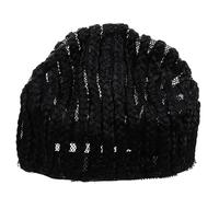 Lurrose Bonnet Confortable et Ajustable en Filet Noir pour Postiche Tressée en Matière Tp pour Coiffures Simples et Élégantes Quotidien