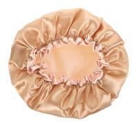 Lurrose Bonnet de Bain Imperméable pour Protection des Cheveux en Peva Épais Femme Design Élastique Réutilisable et Adapté Bain Quotidienne