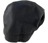 Lurrose Bonnet de Postiche en Soie Glacée Noir Filet à Cheveux Élastique, Léger et Respirant, Prévient le Glissement Postiche, pour L'été Cosplay