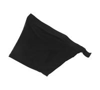 Lurrose Bonnet Style Polyvalent de Postiche Réglable pour Femmes en Polyester Noir Cordon Ajustable pour Bureau et Matins Chargés