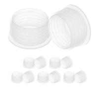 Lurrose Bouchon de Fleur réutilisable en Plastique, Lot de 12 Bouchons Ronds 25mm, Accessoire imperméable pour Planter Box et Vegetable Box, idéal pour Jardinage en Balcon