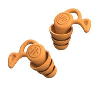 Lurrose Bouchons D'oreilles en Silicone pour Dormir du Bruit, Orange Bouchons D'oreille pour Musiciens Travail Sieste