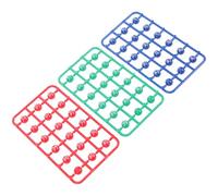 Lurrose Boules de Tombola Numérotées 49 Pièces en Abs Design Couleur Vive, Portables, pour Jeux de Loto et Fêtes Entre Adultes