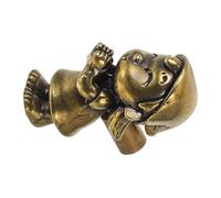Lurrose Bouton de Laiton Adorable avec Design de Fille Prière pour Chambre Garçon Fille pour Armoires Meubles Décoration Vintage pour Chambres et Nurseries